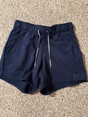 Nike Womens XS Navy shorts, 5" inseam